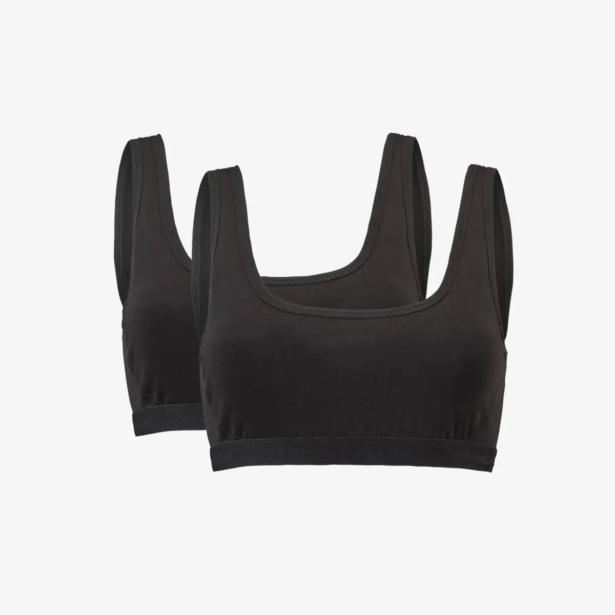 2-pack Ultimate Soft Bra Women Black