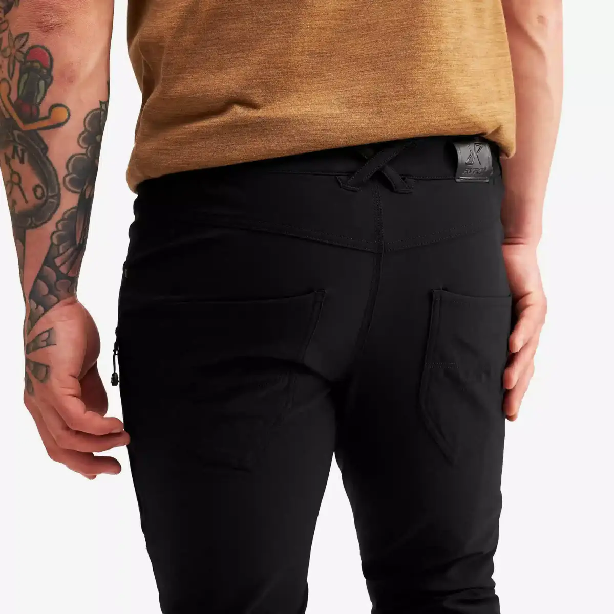 Adrenaline Outdoor Jeans för män, svarta Adrenaline Outdoor Jeans för män, svarta