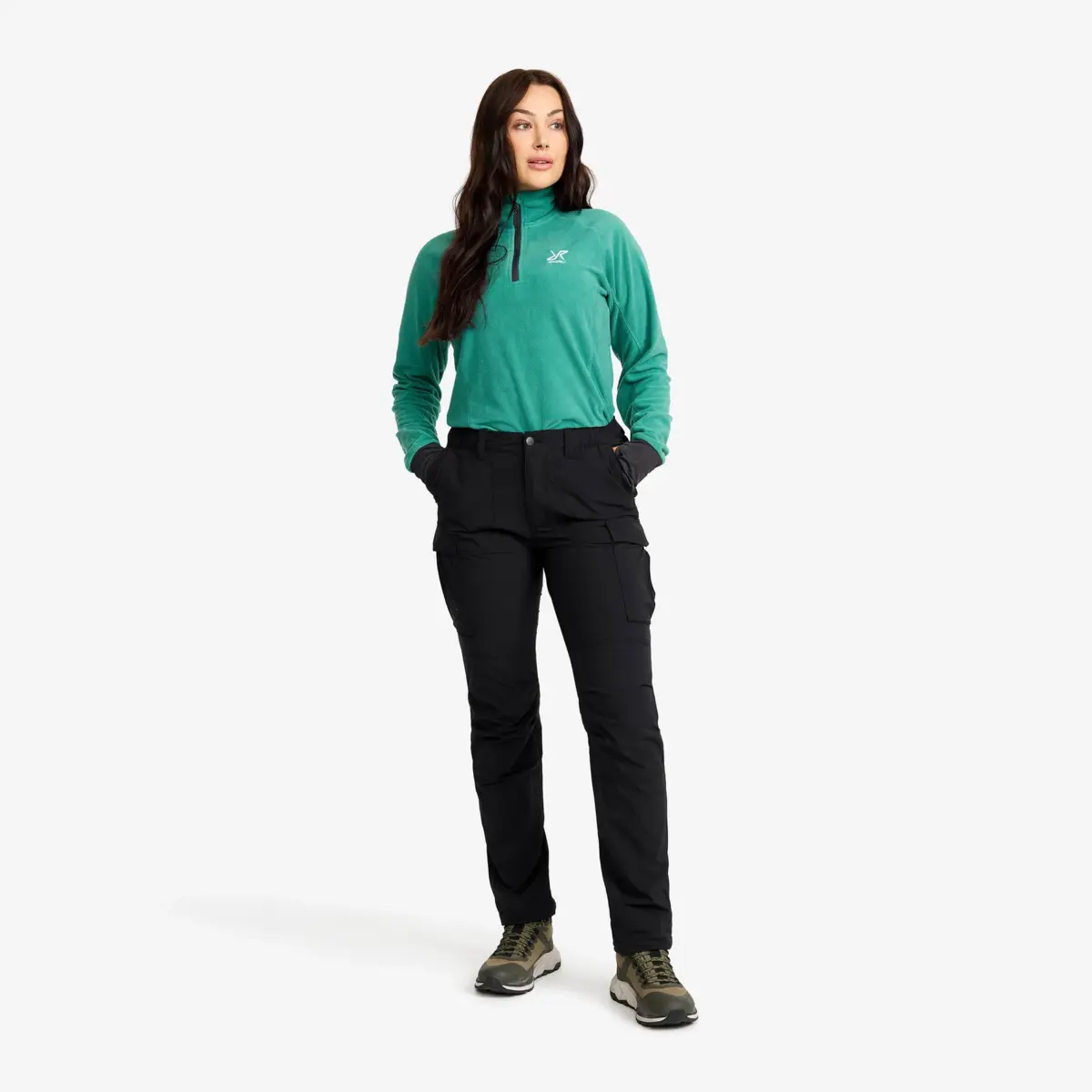 Adventure Cargo Stretch Pants Women Black