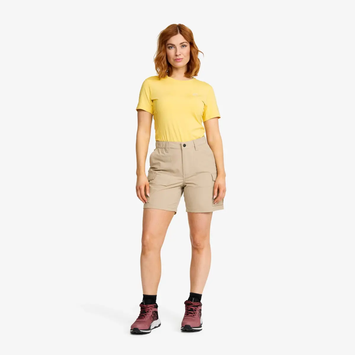 Adventure Cargo Stretch Shorts Women Aluminium Adventure Cargo Stretch Shorts Women Aluminium