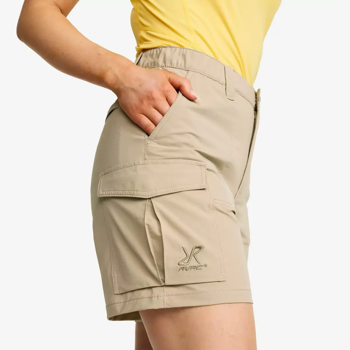 Adventure Cargo Stretch Shorts Women Aluminium Adventure Cargo Stretch Shorts Women Aluminium