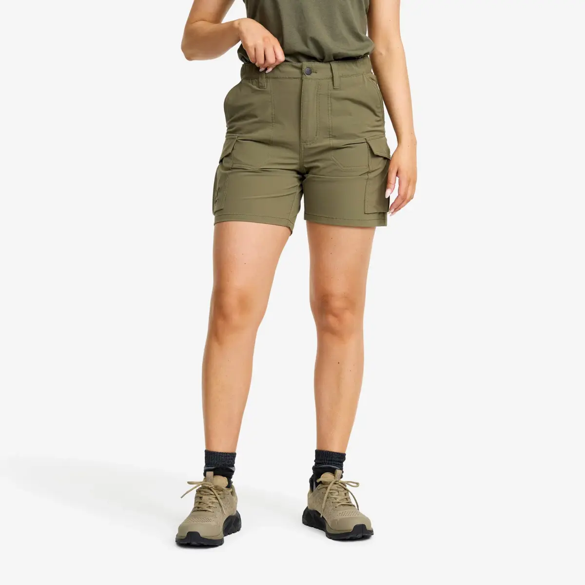 Adventure Cargo Stretch Shorts Women Kalamata