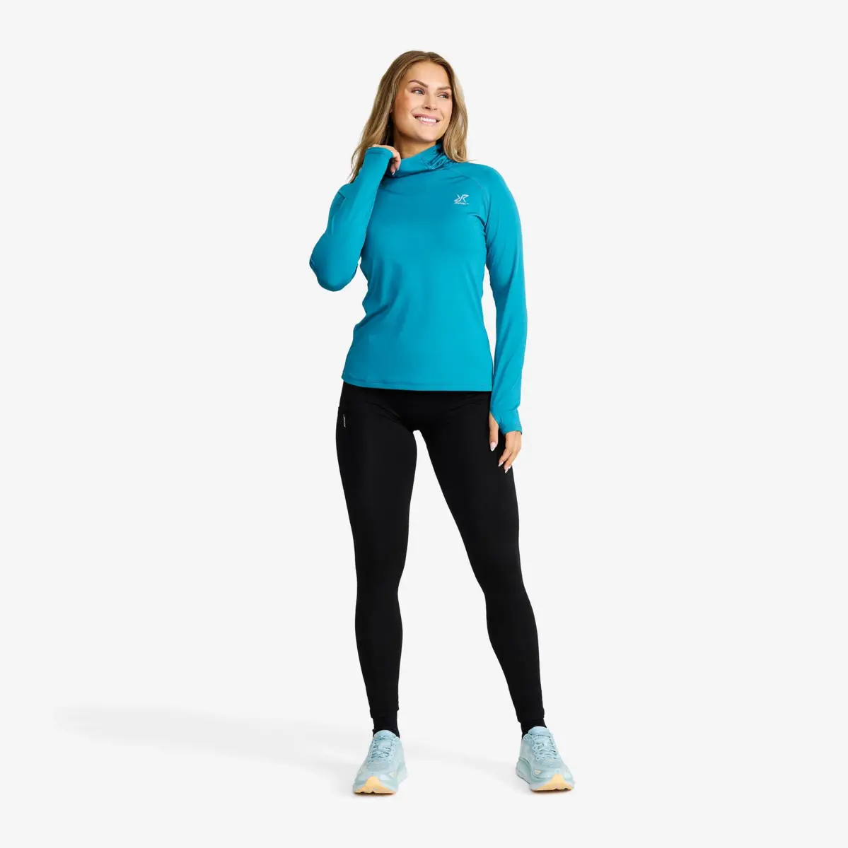 Arches Light Hoodie dam Saxony Blue