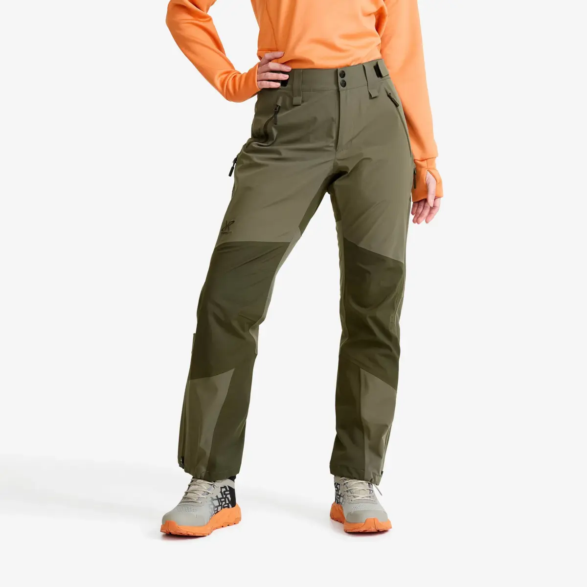 Aries Pro 3L Shell Pants Women Grape Leaf/Forest Night