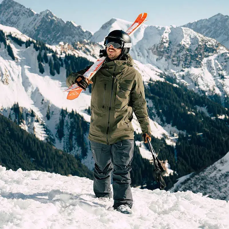 Atlas 3L Ski Bib Pants Men Anthracite