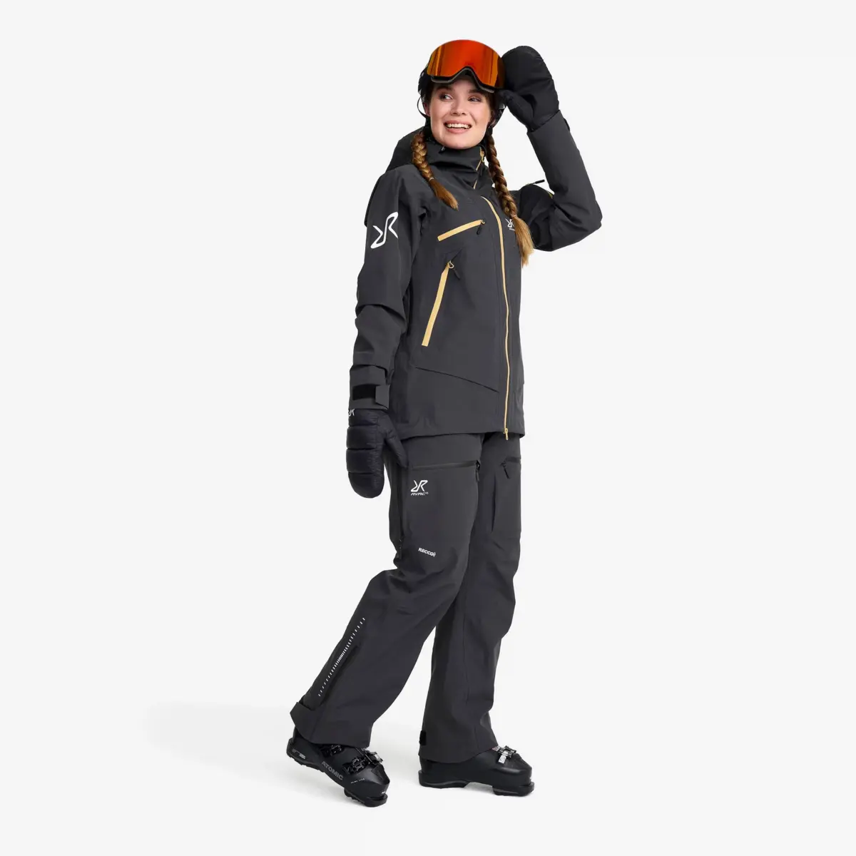 Atlas 3L Ski Jacket Women Anthracite Atlas 3L Ski Jacket Women Anthracite
