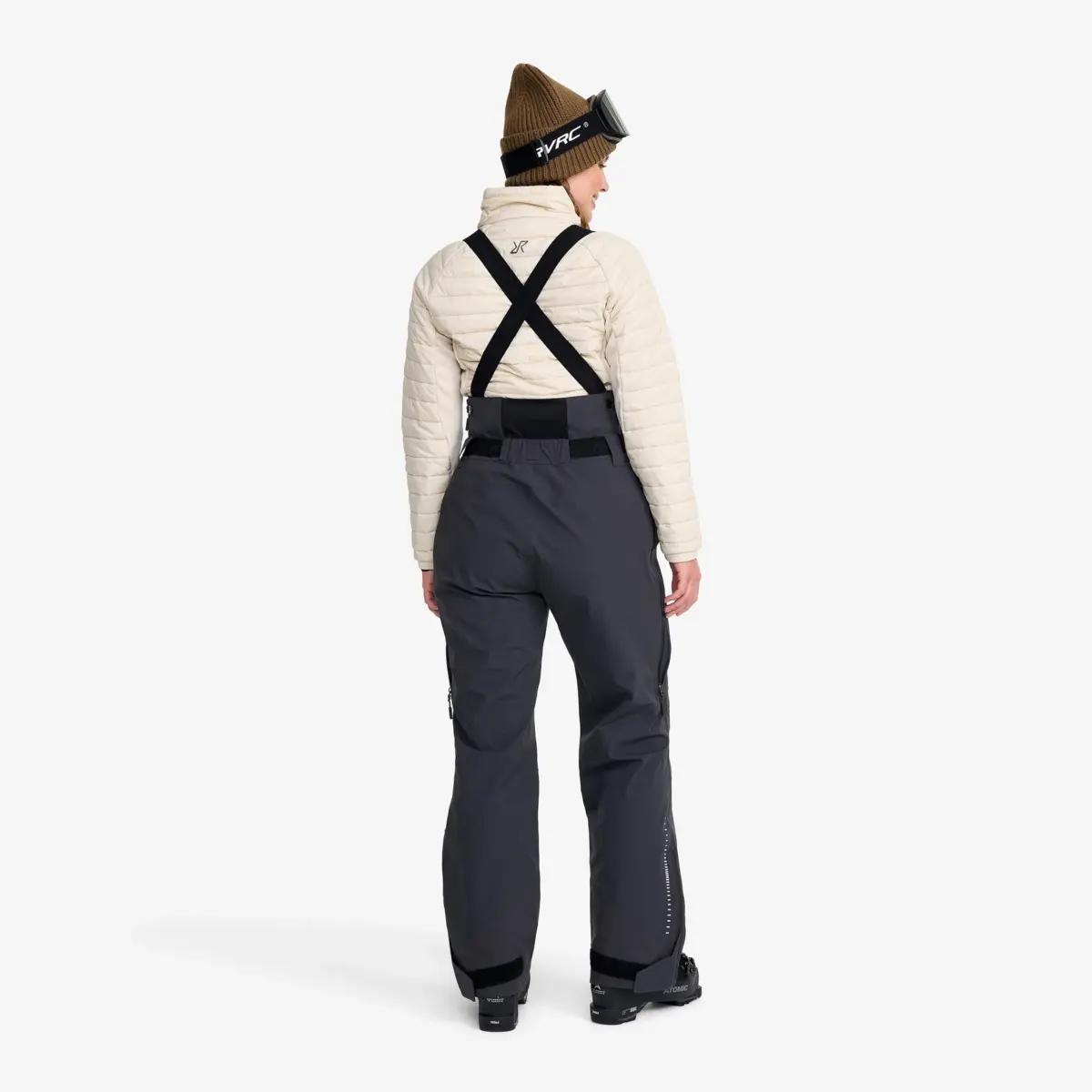 Atlas 3L Ski Bib Pants Women Anthracite