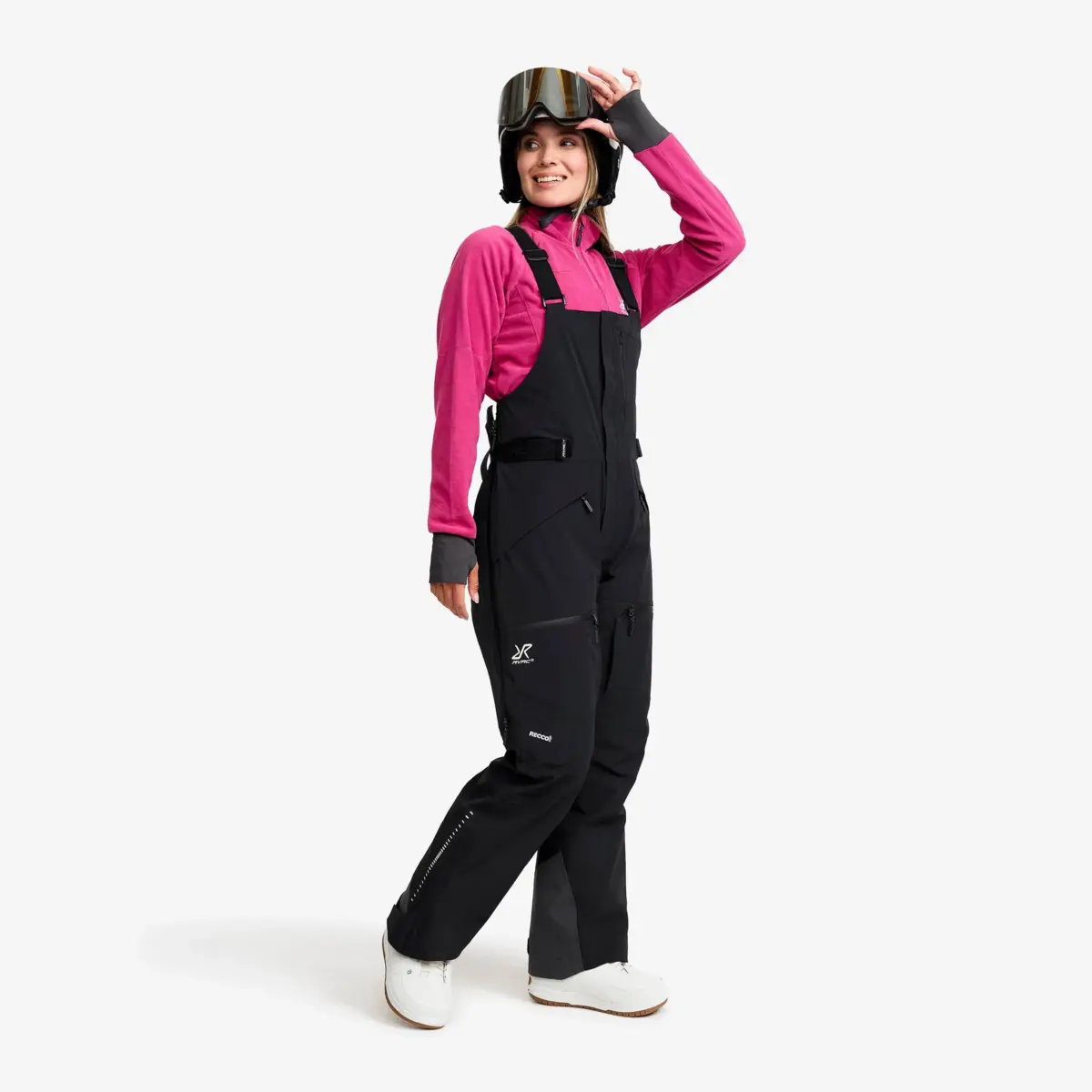 Atlas 3L Ski Bib Pants Women Black