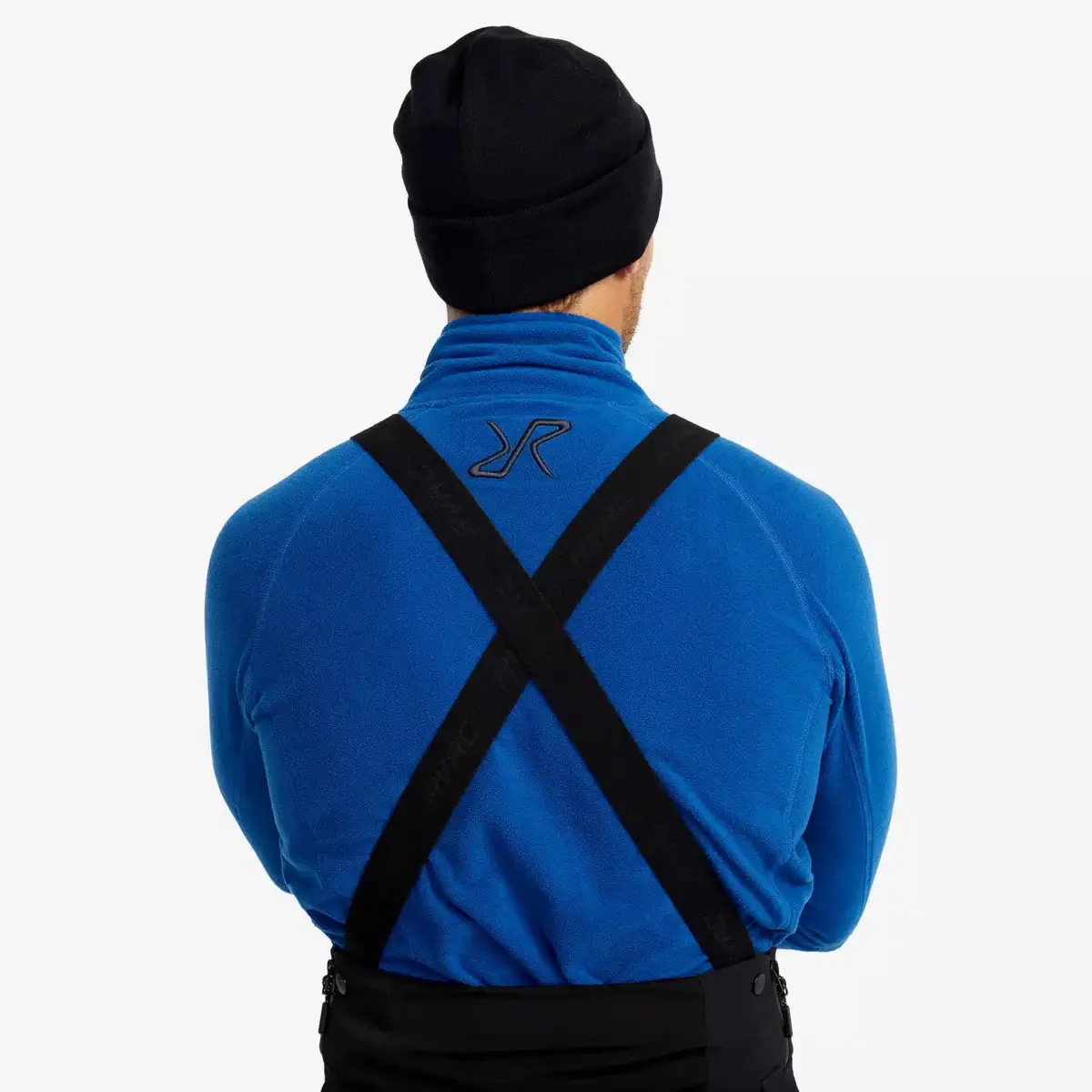 Atlas 3L skidbyxor med hängslen för herr, svarta Atlas 3L skidbyxor med hängslen för herr, svarta