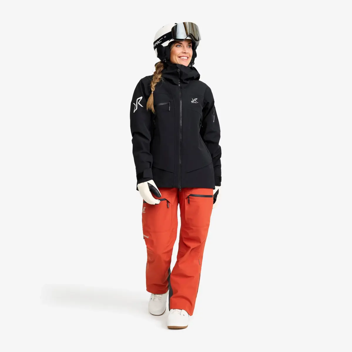 Atlas 3L skidjacka för damer, svart