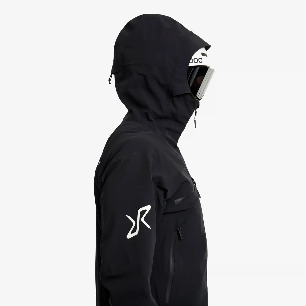 Atlas 3L skidjacka för herr, svart Atlas 3L skidjacka för herr, svart