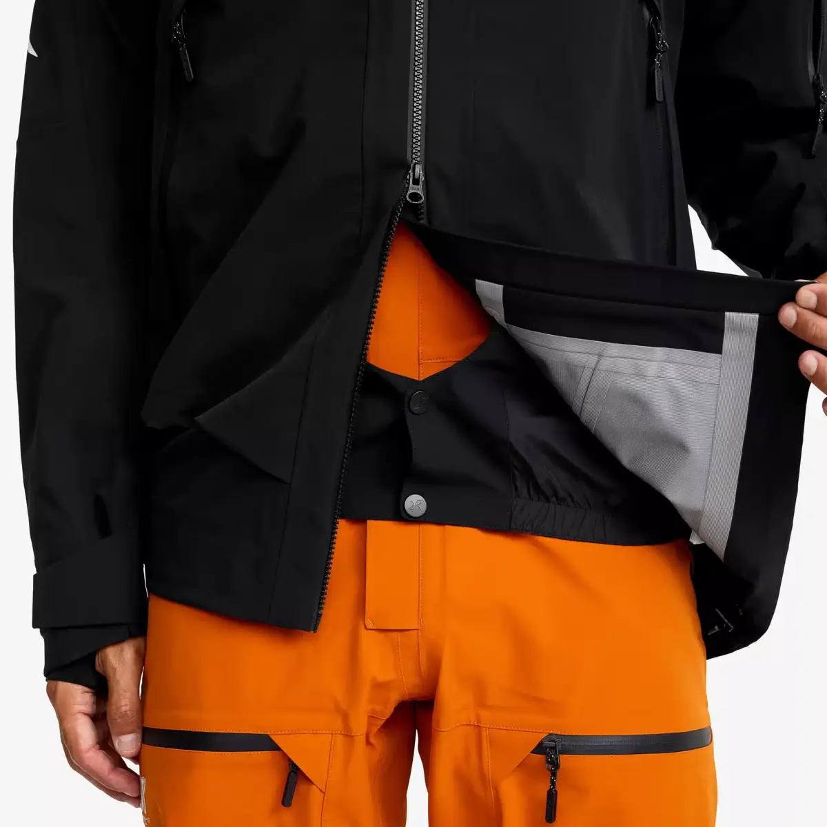 Atlas 3L skidjacka för herr, svart Atlas 3L skidjacka för herr, svart