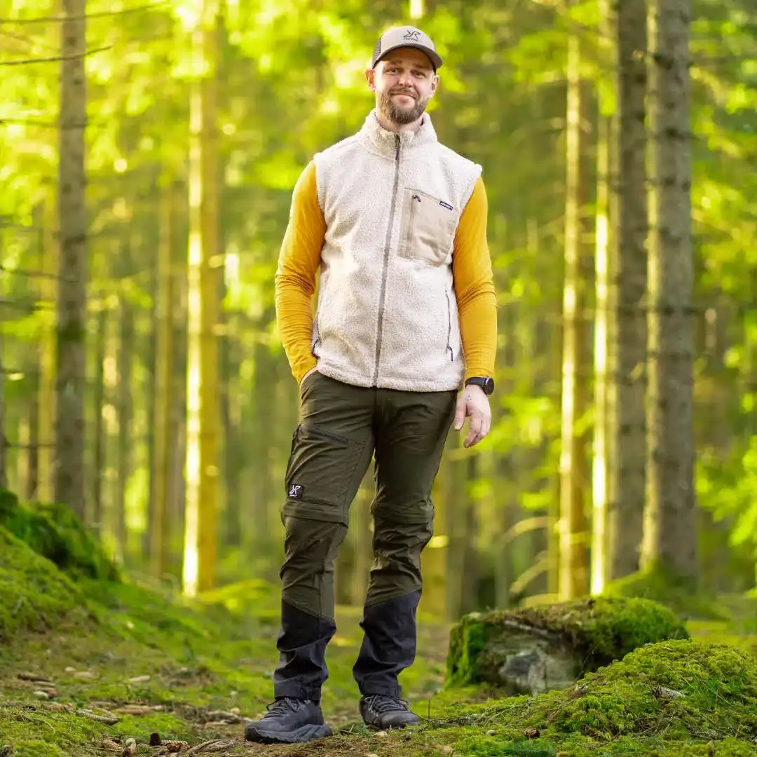 Bigfoot Pile Vest för män Peyote