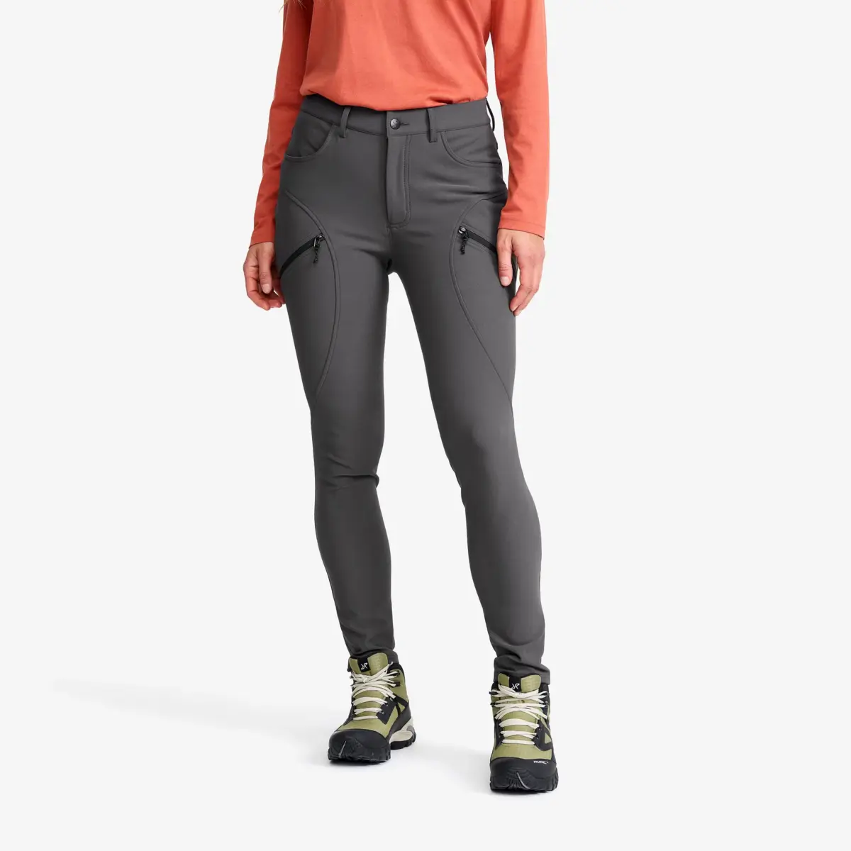 Bouncer Highwaist Jeans Women Graphite Grey