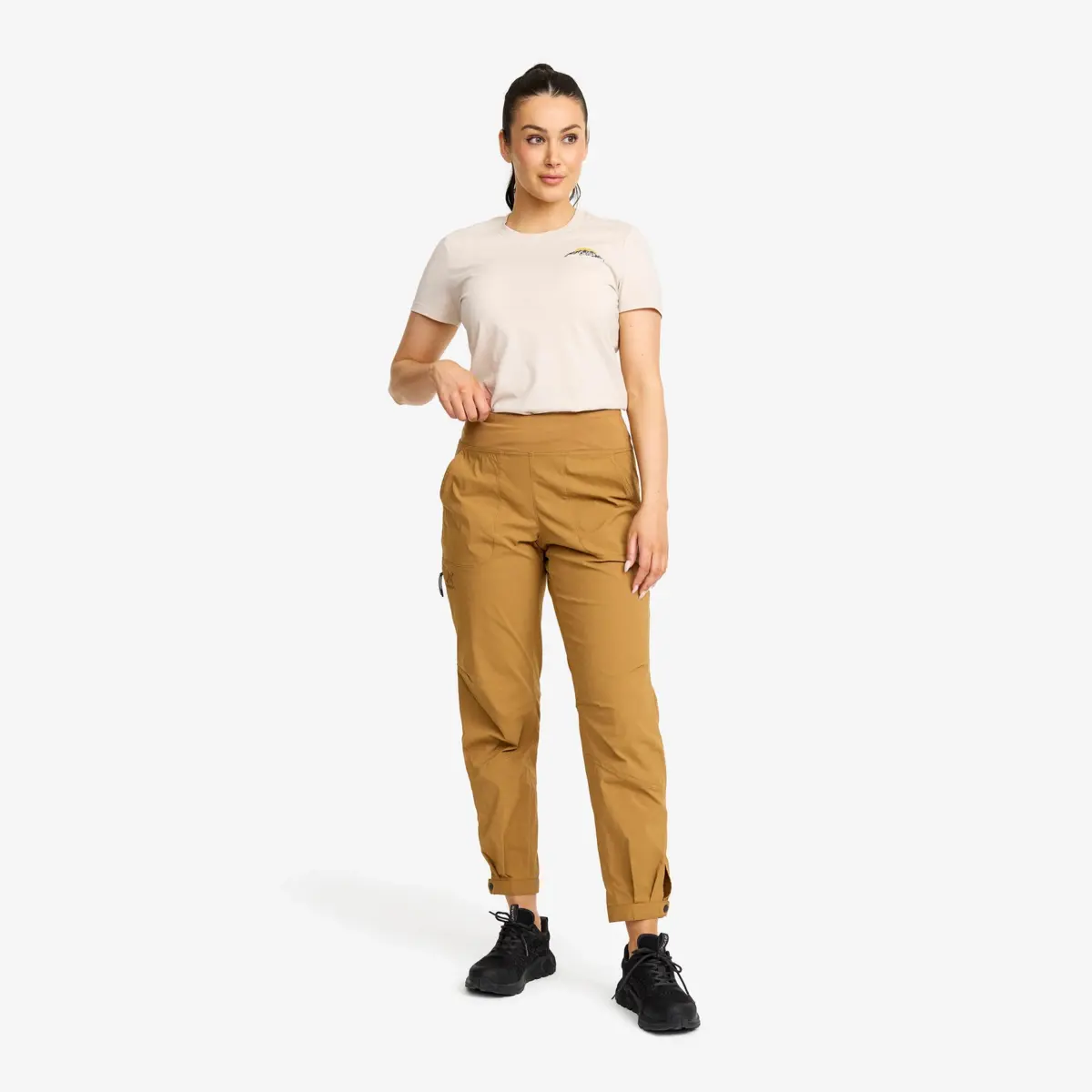 Breezy Ankle Outdoor Pants Women Dijon