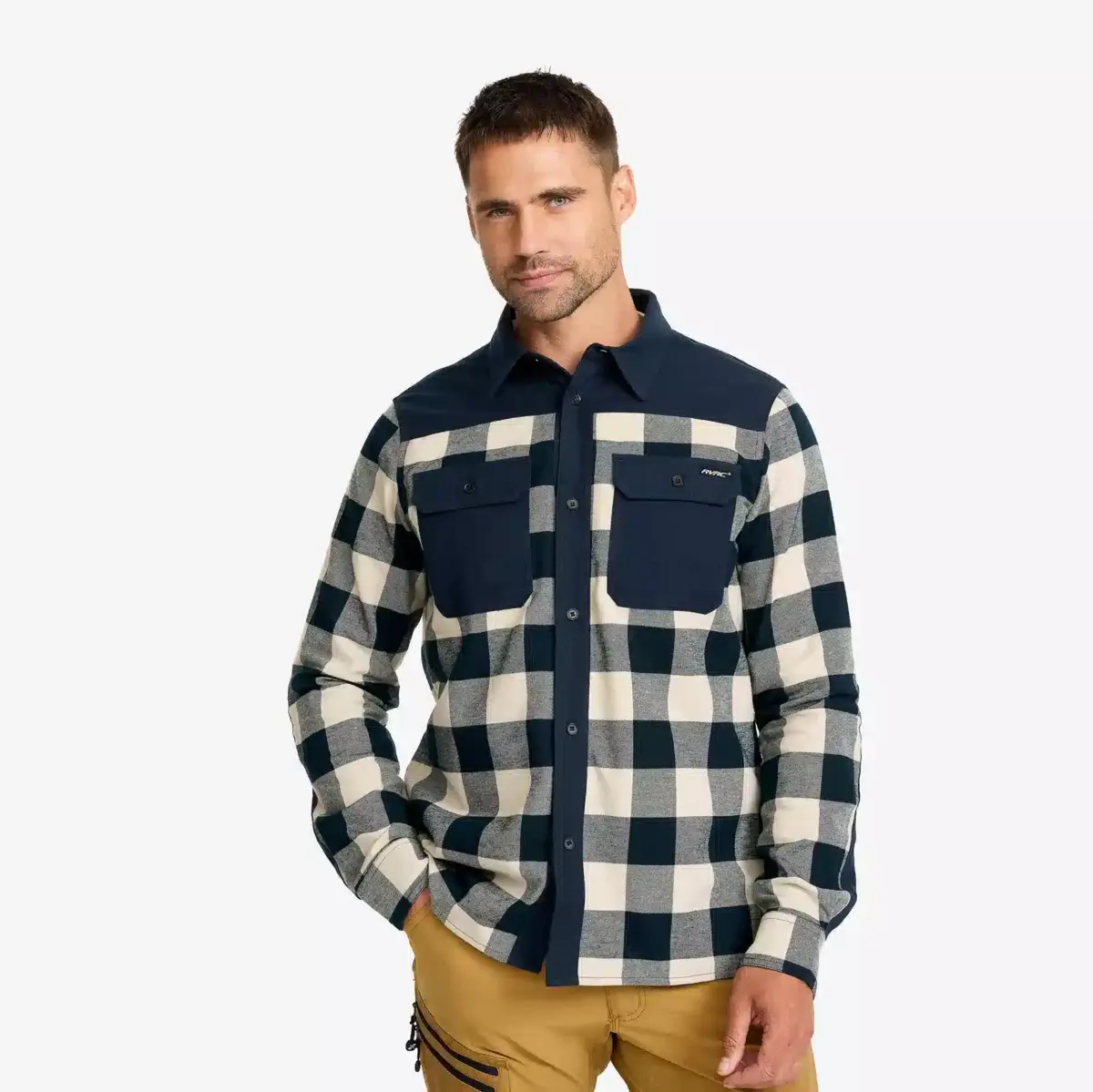 Campfire Shirt för herr, blåbär/peyote