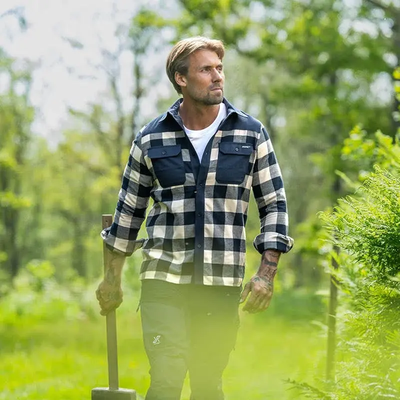 Campfire Shirt för herr, blåbär/peyote