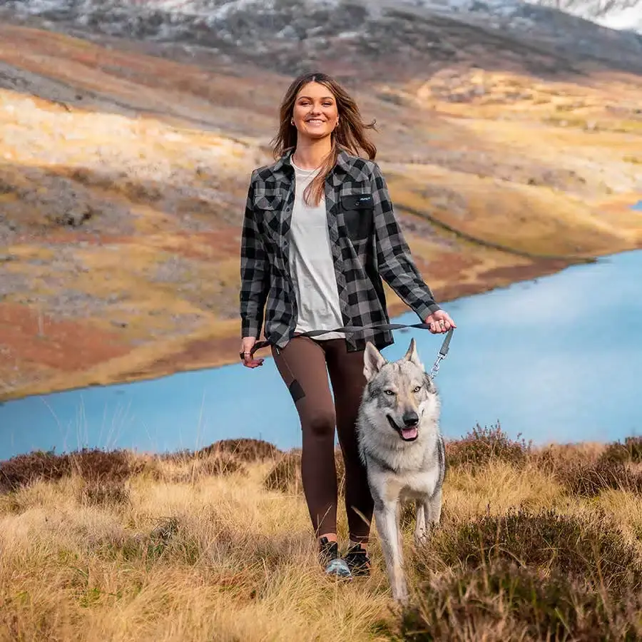 Campfire Shirt Women Black/Anthracite