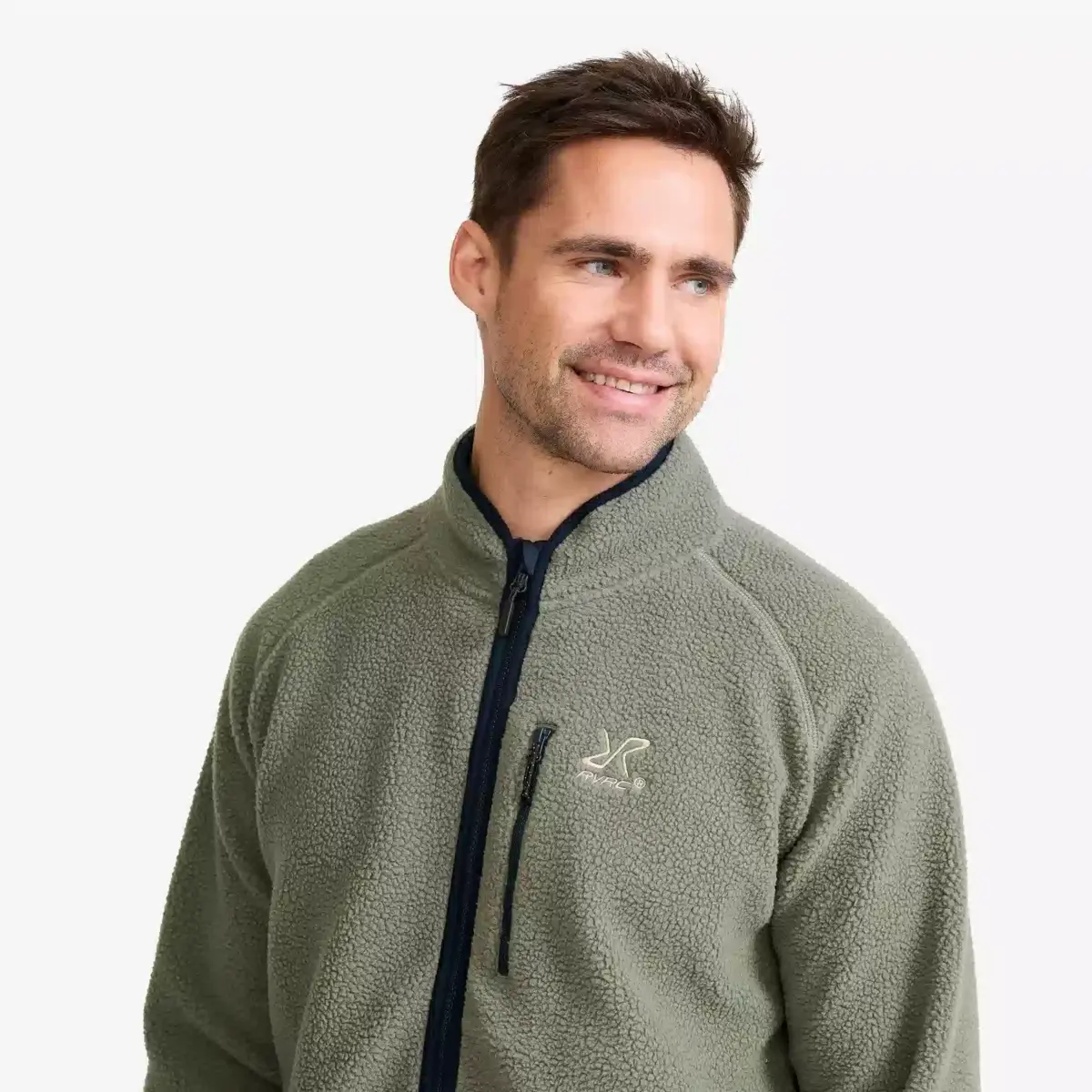 Canyon Full-zip Pile Fleece Herr Castor Grey/Navy Canyon Full-zip Pile Fleece Herr Castor Grey/Navy