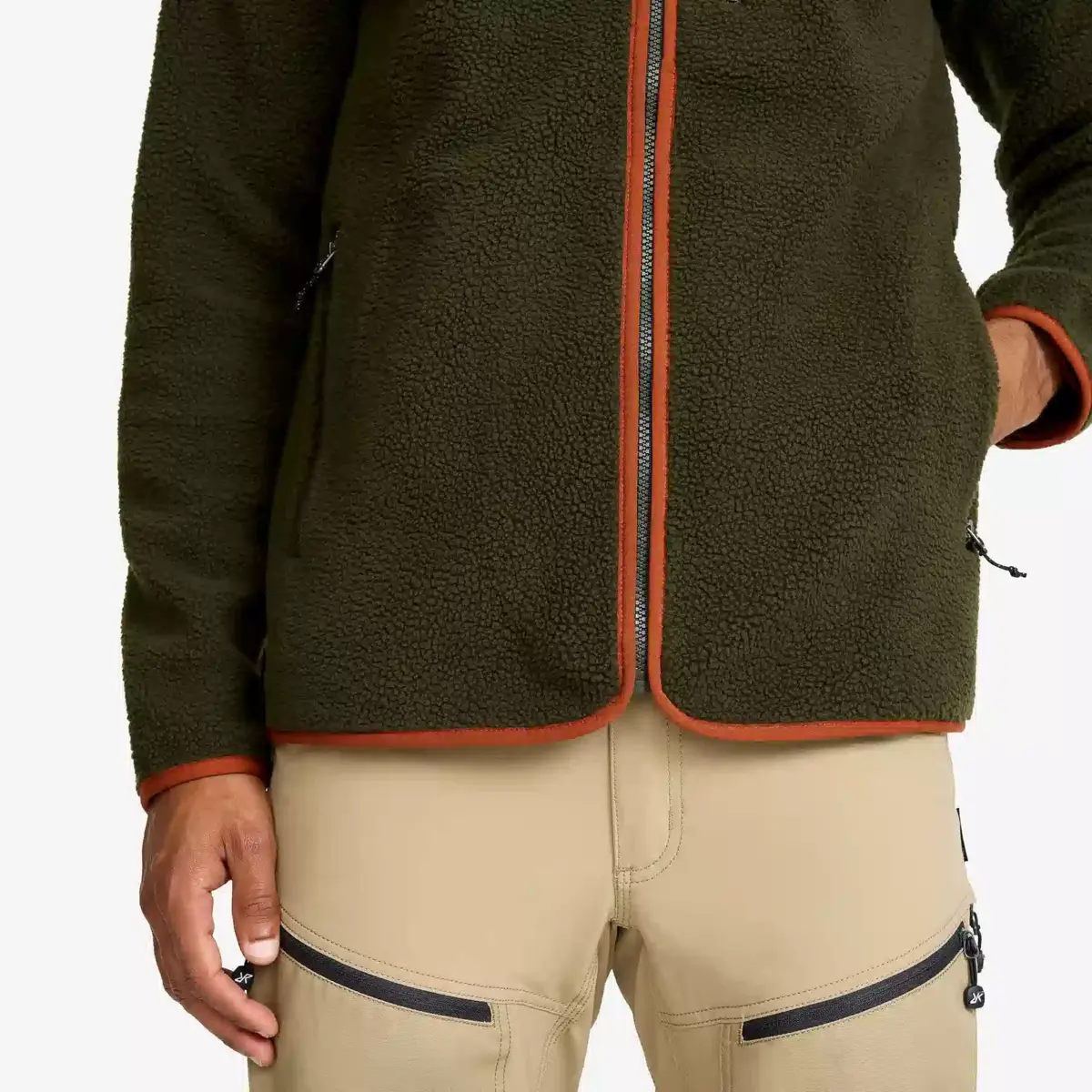 Canyon Full-zip Pile Fleece Herr Forest Night/Rusty Orange Canyon Full-zip Pile Fleece Herr Forest Night/Rusty Orange