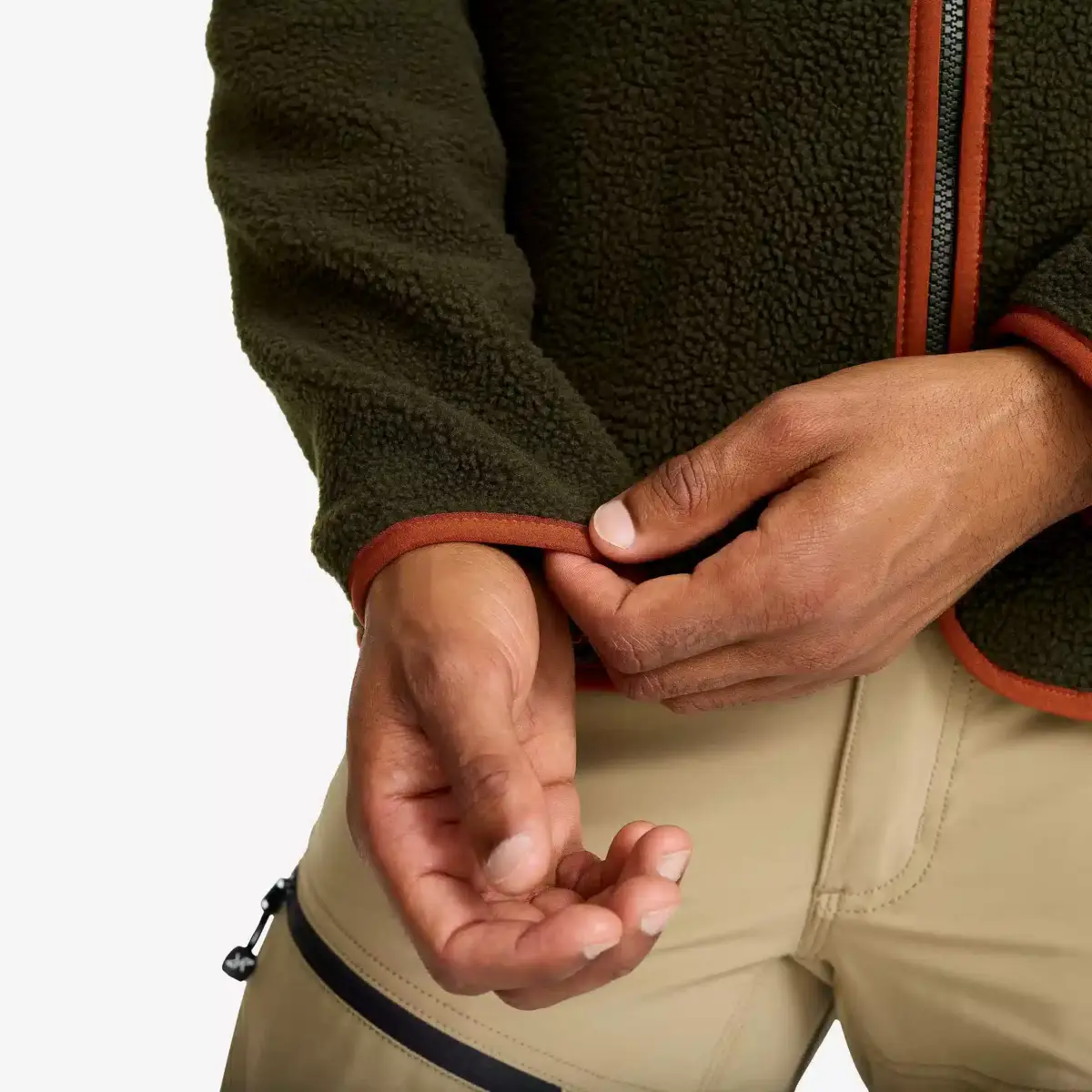 Canyon Full-zip Pile Fleece Herr Forest Night/Rusty Orange Canyon Full-zip Pile Fleece Herr Forest Night/Rusty Orange