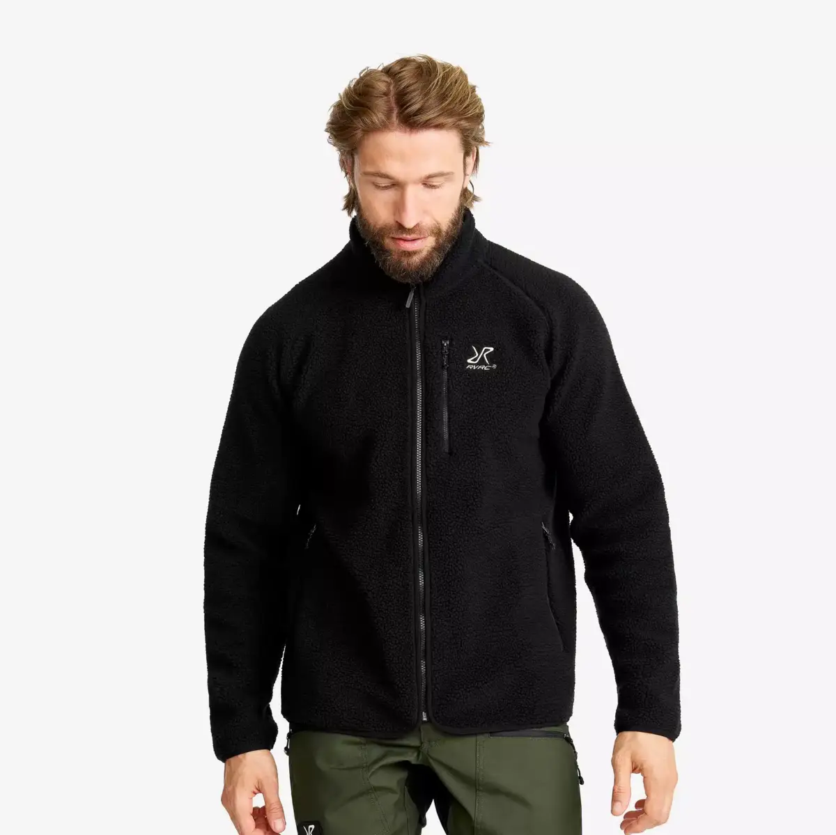 Canyon Full-zip Pile Fleece Men Black