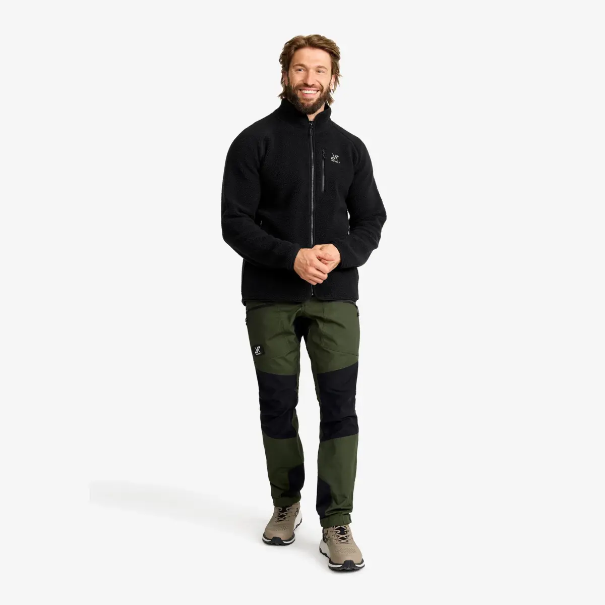 Canyon Full-zip Pile Fleece Men Black