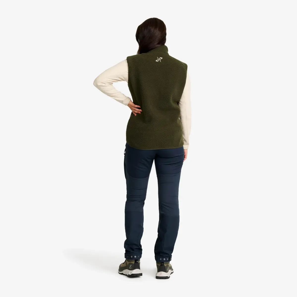 Canyon Full-zip Pile Fleece Vest Women Forest Night Canyon Full-zip Pile Fleece Vest Women Forest Night