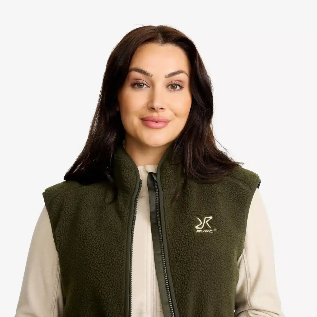 Canyon Full-zip Pile Fleece Vest Women Forest Night Canyon Full-zip Pile Fleece Vest Women Forest Night