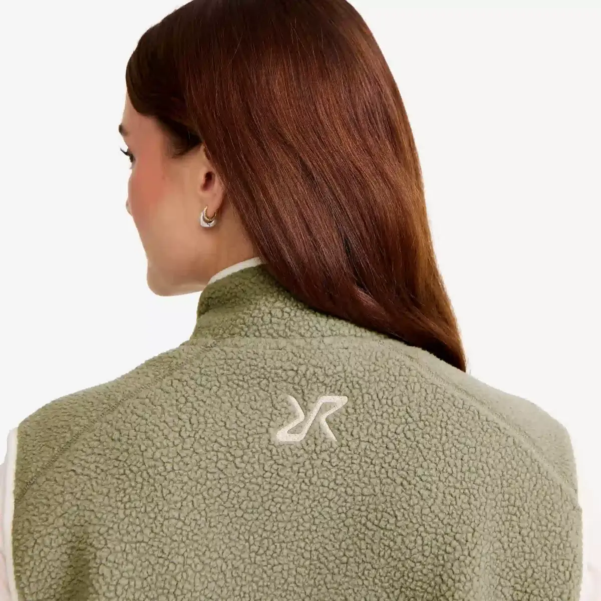 Canyon Full-zip Pile Fleece Vest Women Vetiver Green/Oatmeal Canyon Full-zip Pile Fleece Vest Women Vetiver Green/Oatmeal