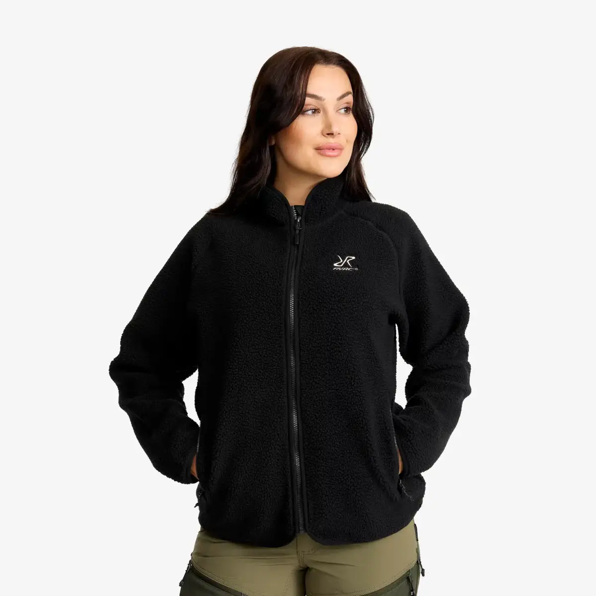 Canyon Full-zip Pile Fleece Women Black