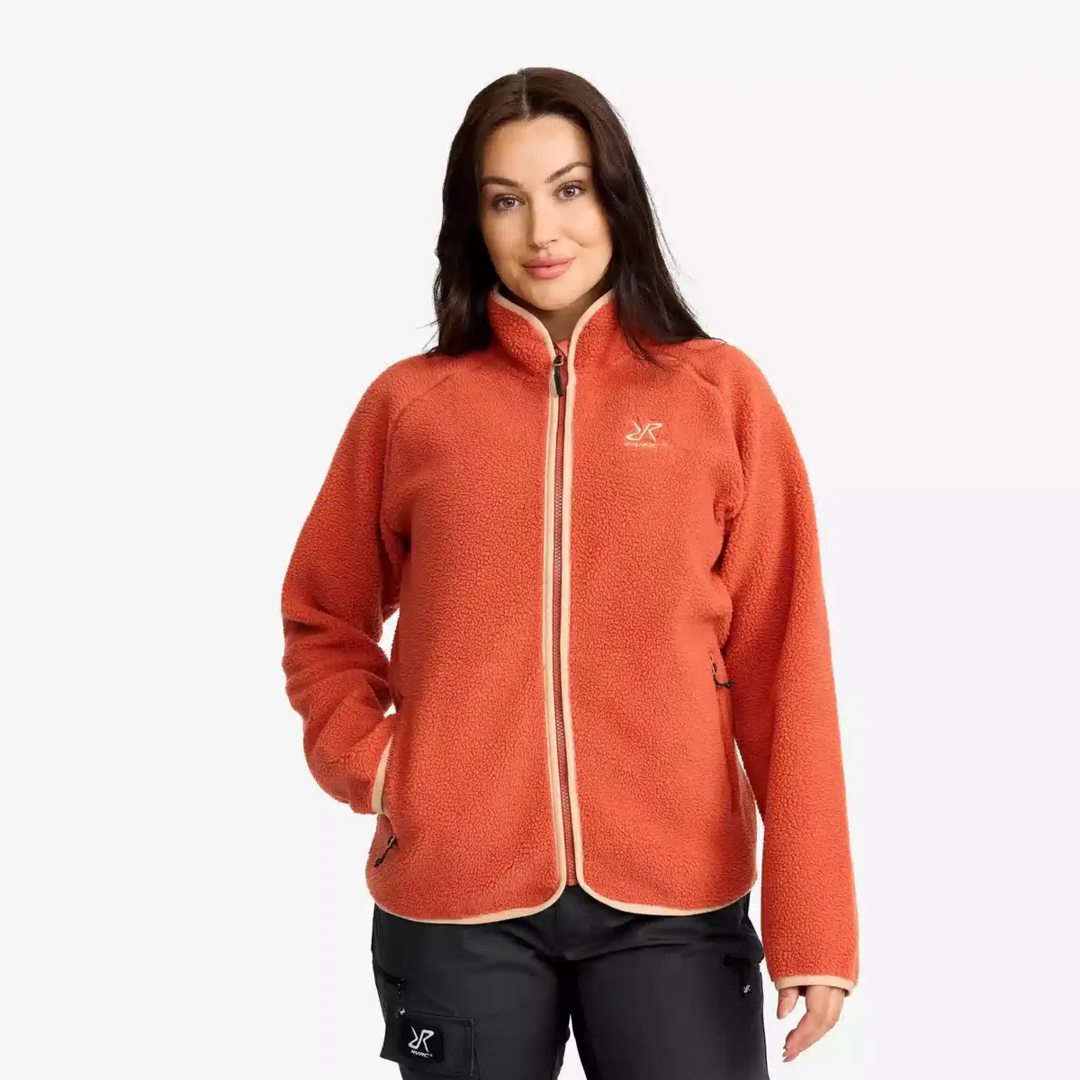 Canyon Full-zip Pile Fleece Women Bruschetta/Maple Sugar