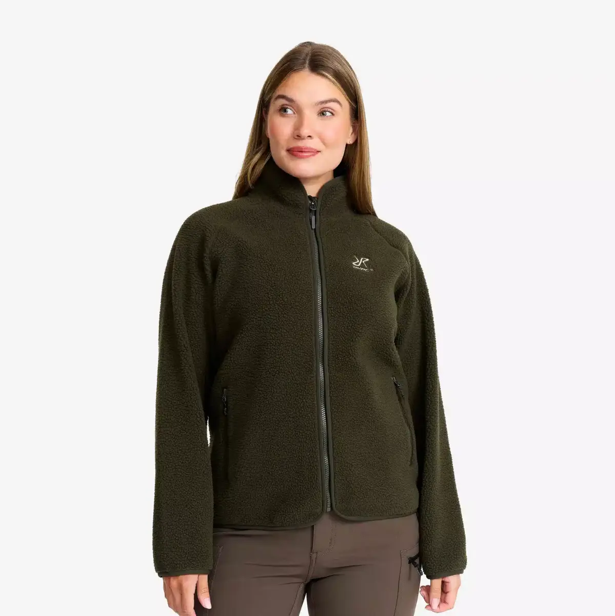 Canyon Full-zip Pile Fleece Women Forest Night