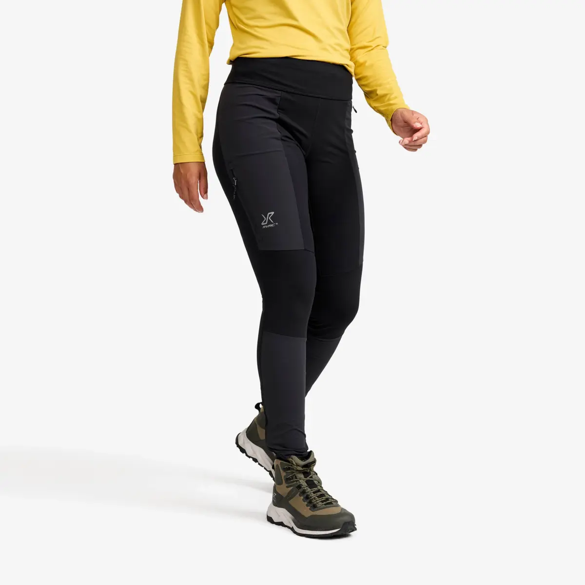 Cliff Pocket Wind Leggings Women Black