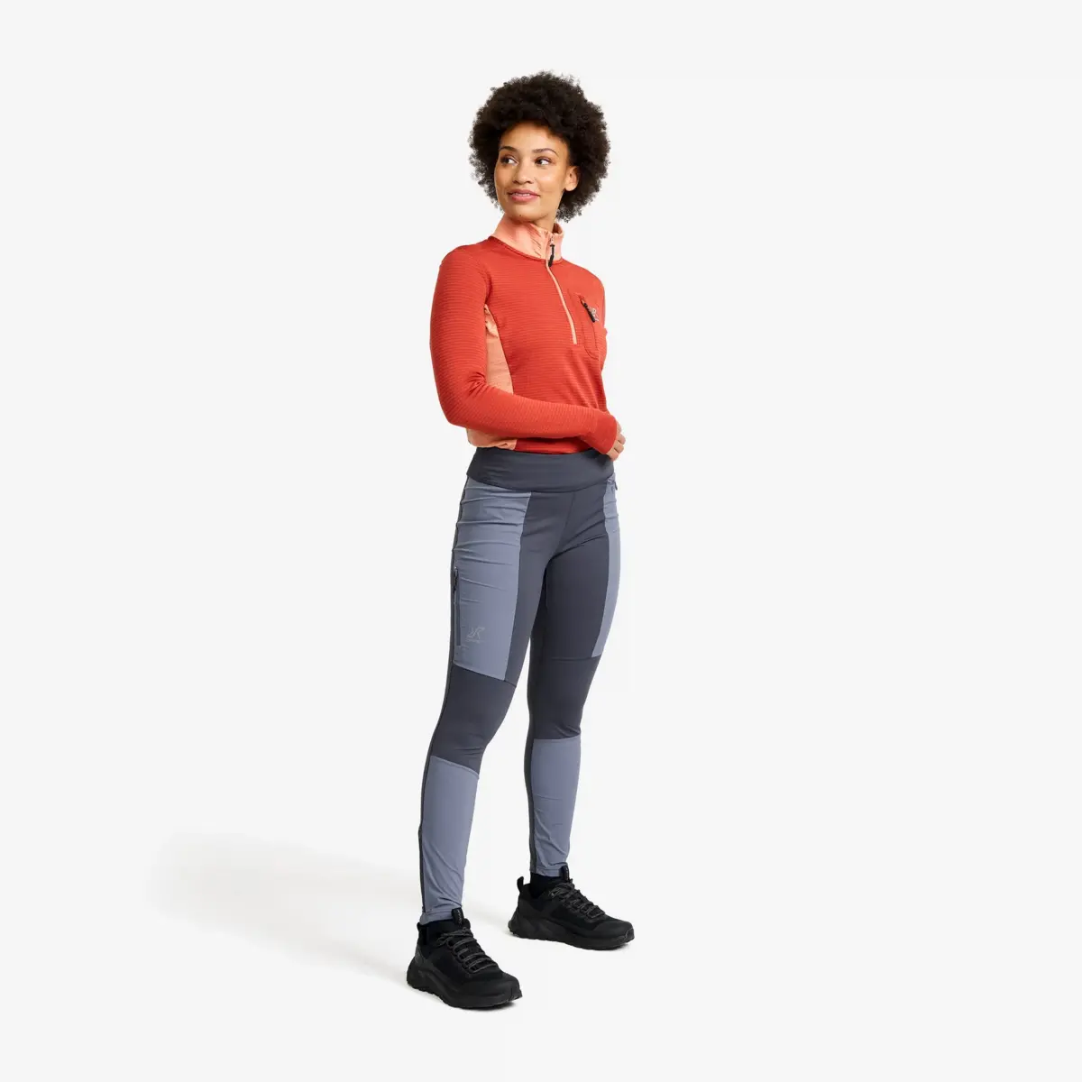 Cliff Pocket Wind Leggings Women India Ink