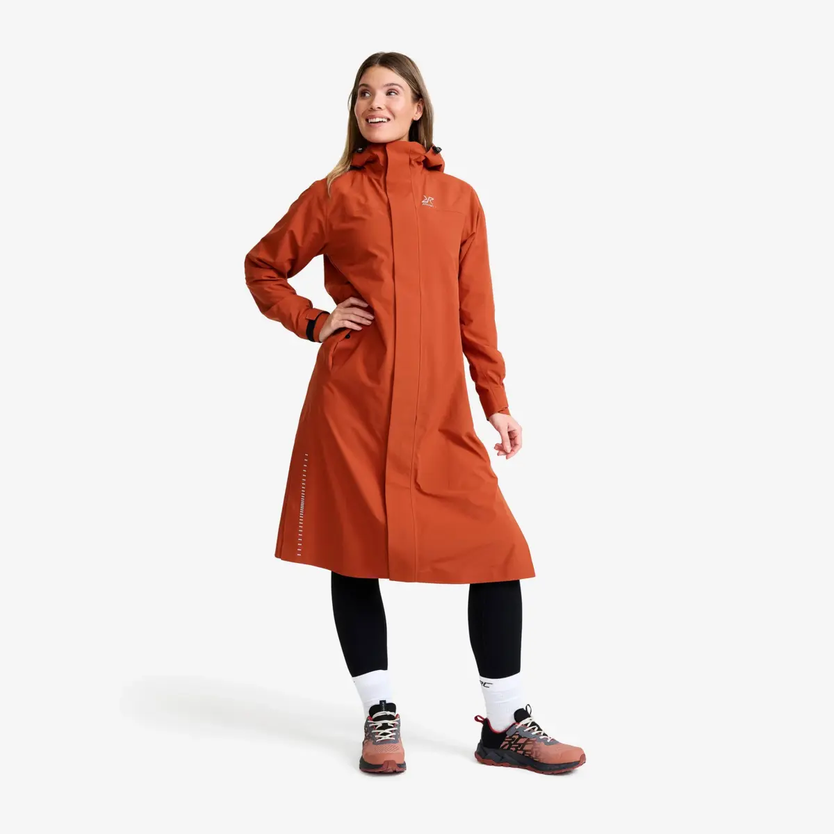 Cloud 3L Long Shell Parka Women Rusty Orange