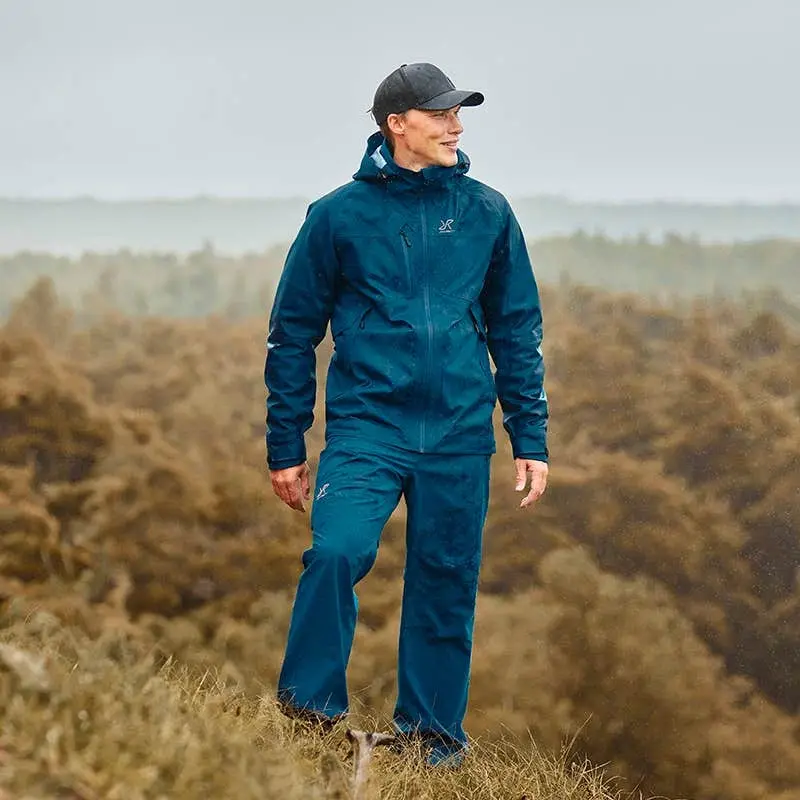 Cloud 3L Shell Jacket Herr Blå Opal