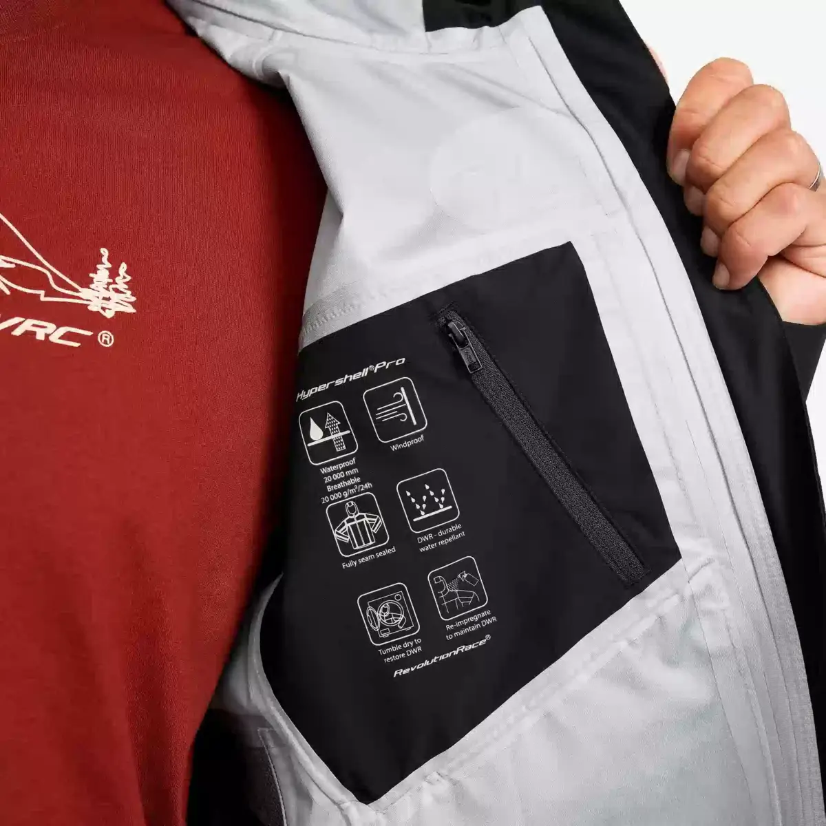 Cloud 3L Shell Jacket Men Black Cloud 3L Shell Jacket Men Black