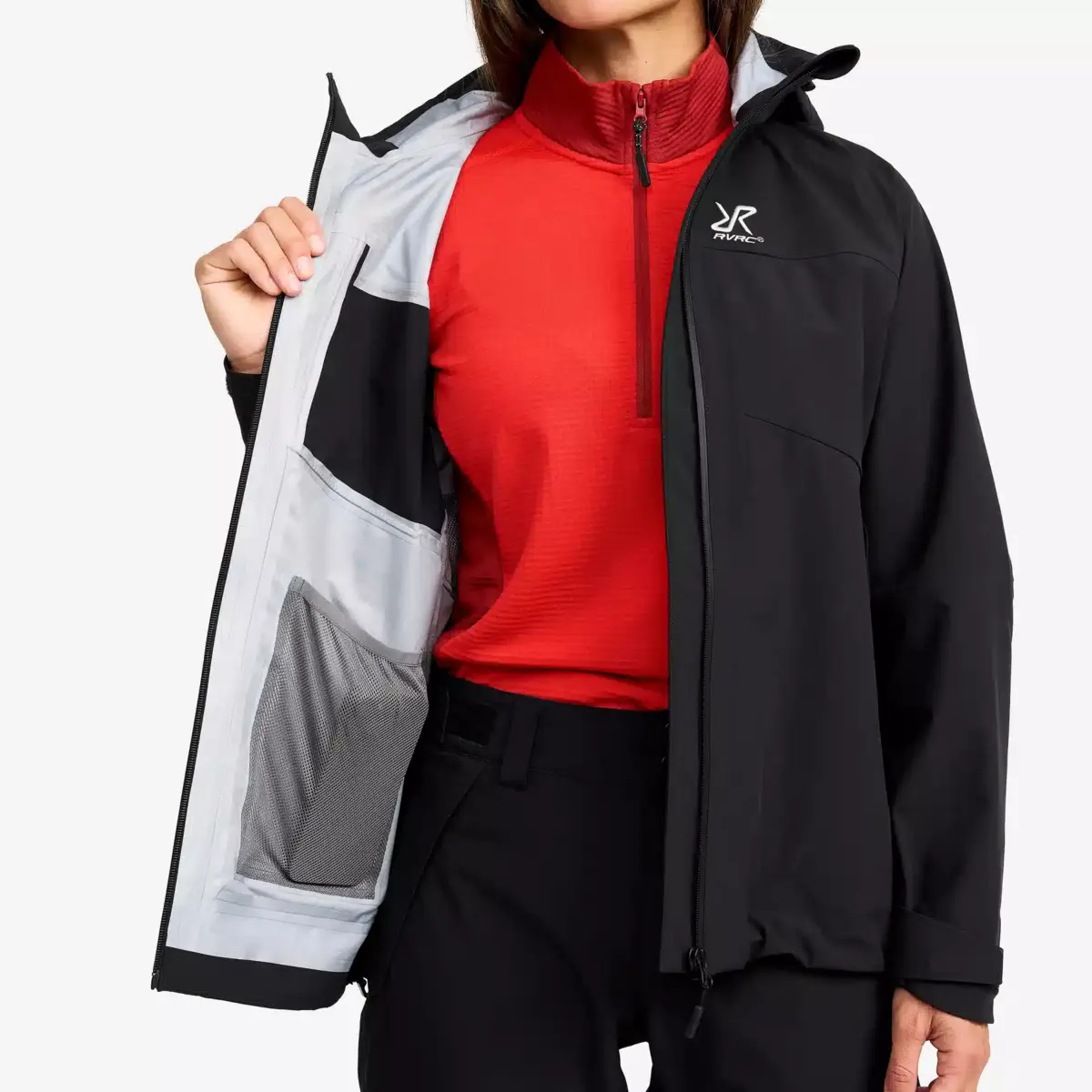 Cloud 3L Shell Jacket Women Black Cloud 3L Shell Jacket Women Black