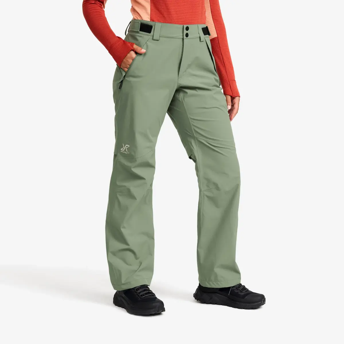 Cloud 3L Shell Pants Women Dusty Green