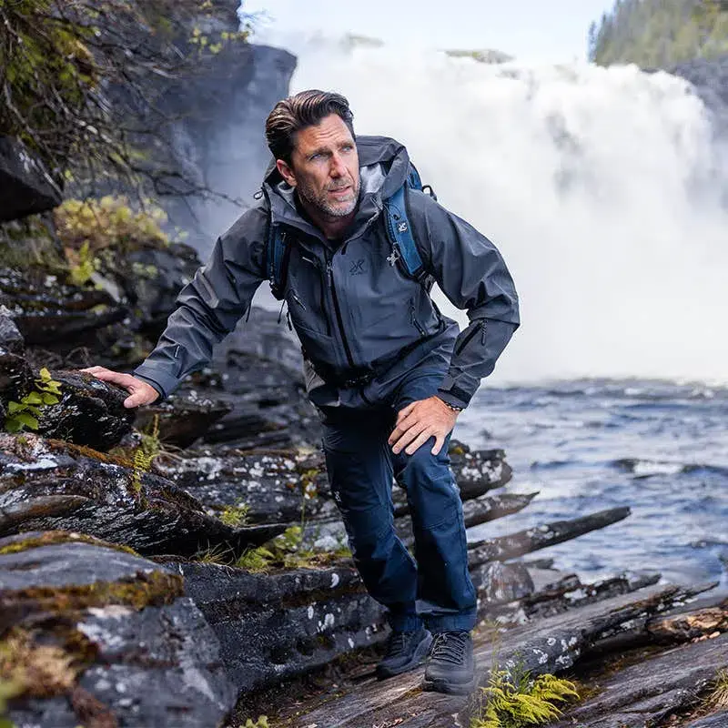 Cyclone 3L Shell Jacket Men Anthracite