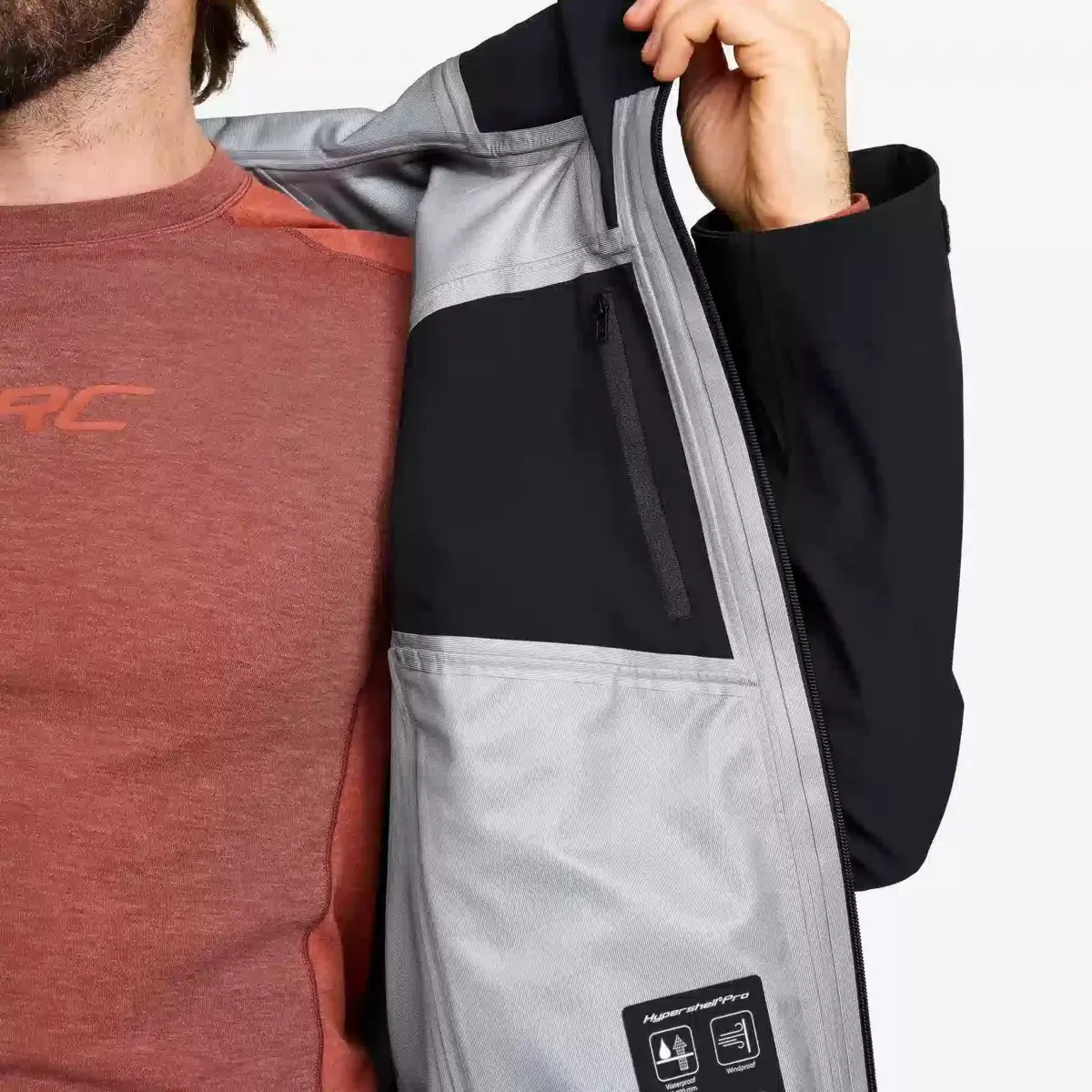 Cyclone 3L Shell Jacket Men Black Cyclone 3L Shell Jacket Men Black