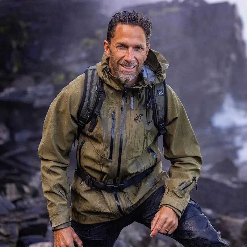 Cyclone 3L Shell Jacket Men Dark Olive