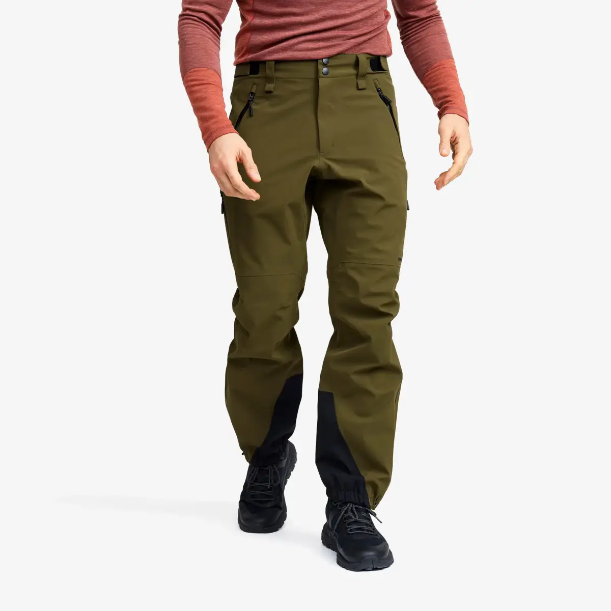 Cyclone 3L Shell Pants Men Dark Olive