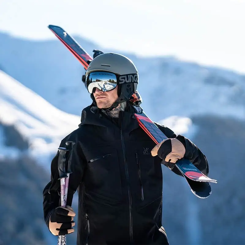 cyclone long 3l jacket men black 2 - Cyclone Long 3L Jacket Men Black