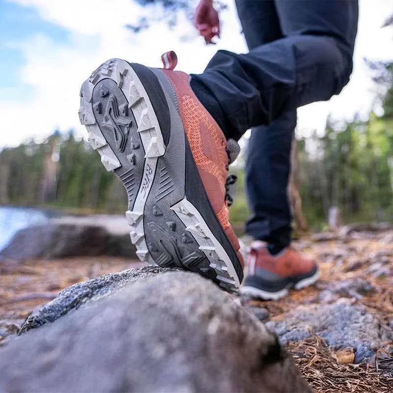 Daytrek promenadskor för män, rökt paprika