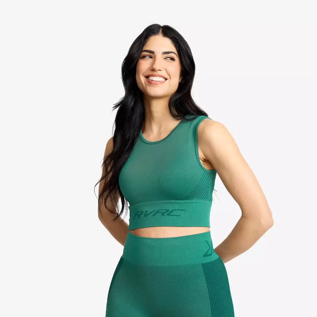 Descent Seamless Crop Top Women North Sea