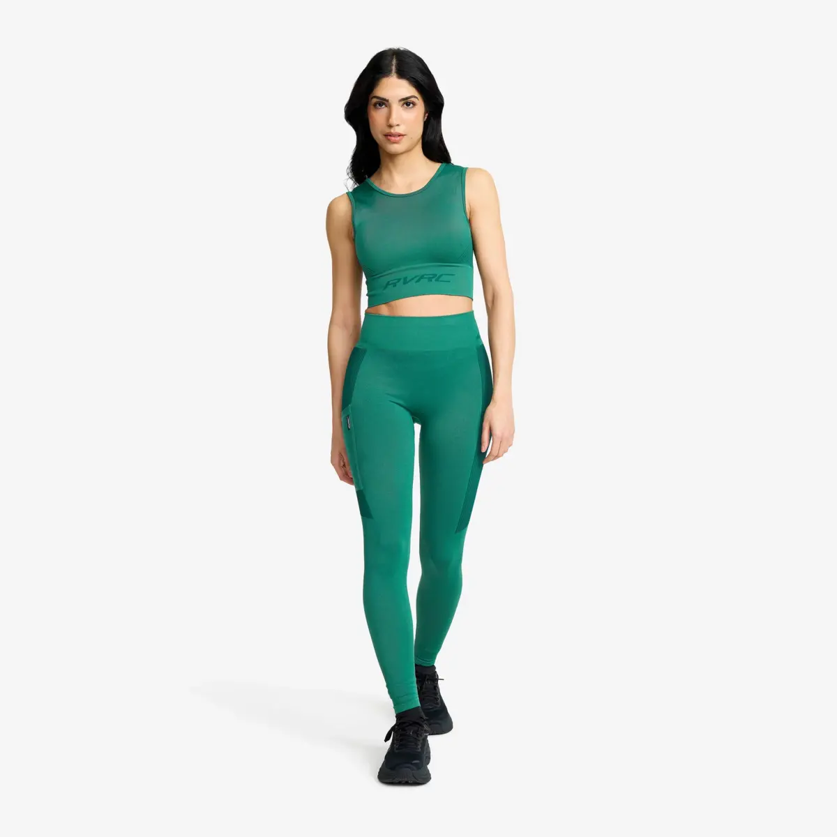 Descent Seamless Crop Top Women North Sea