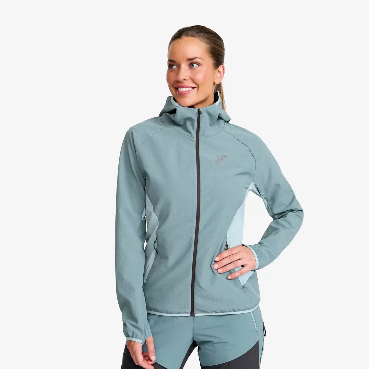 Distance Pro vindjacka för damer Arona/Goblin Blue