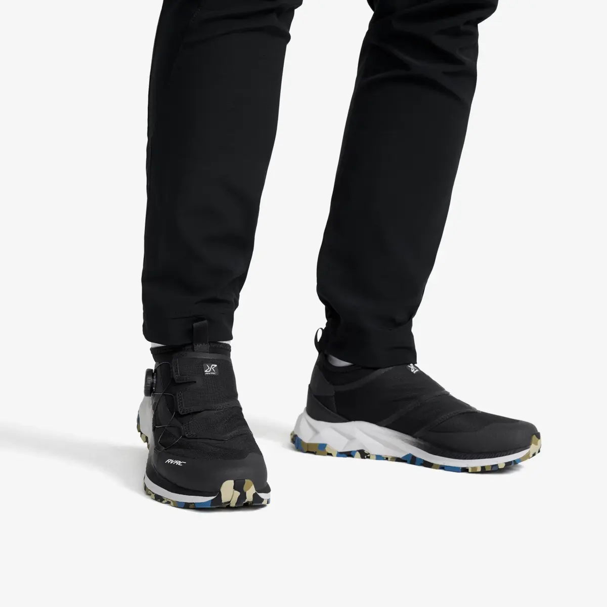 Ease Walking Shoes Herr Svart/Martini Olive Ease Walking Shoes Herr Svart/Martini Olive